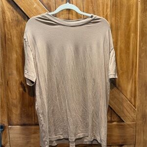 SKIMS Beige Short Sleeve Tee